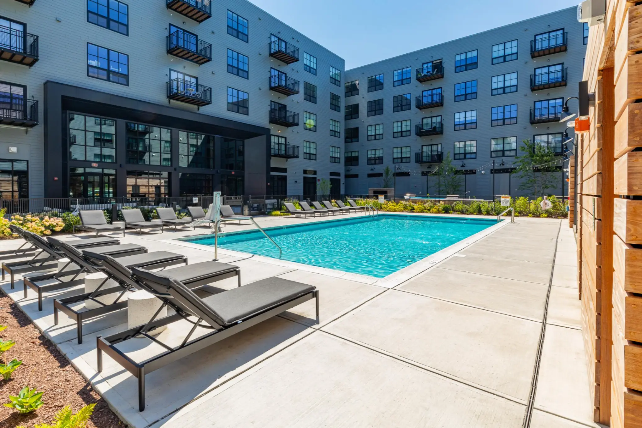 Resort-Inspired Outdoor Pool Deck