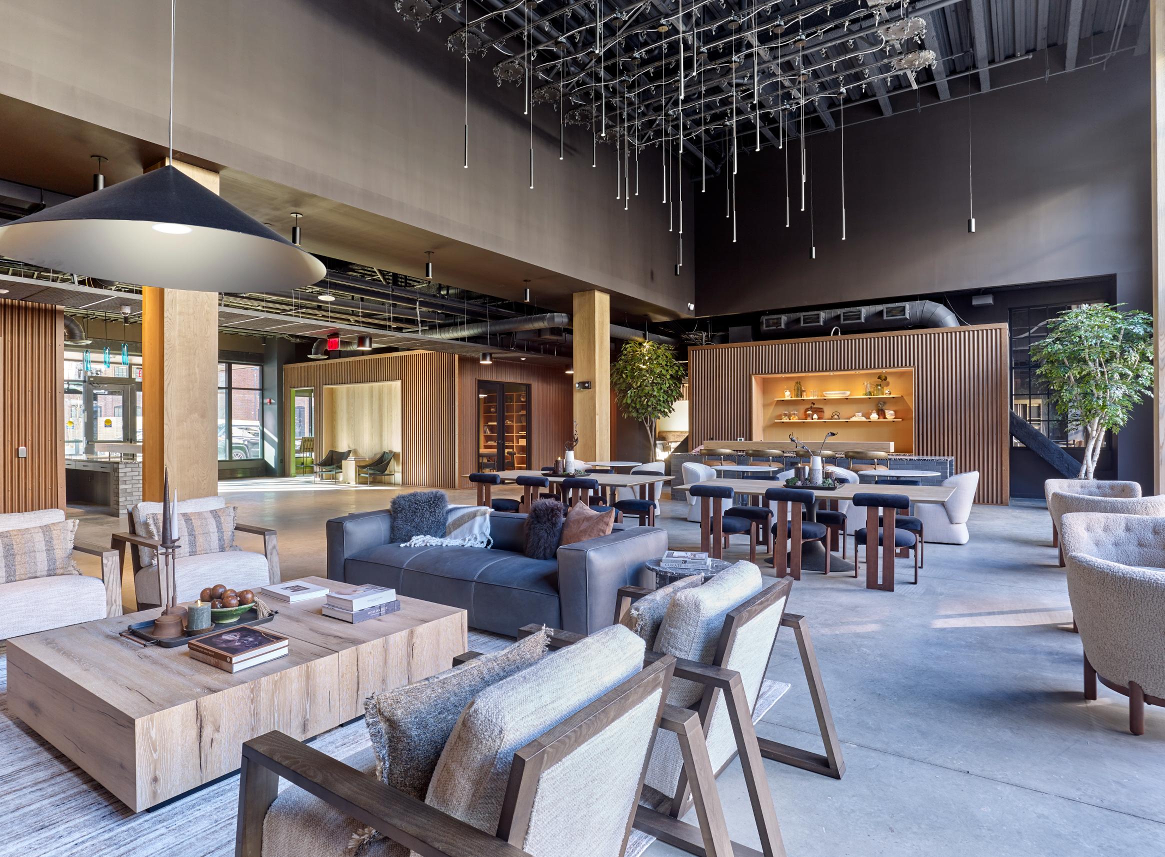 The Winston clubhouse interior - New Haven, CT